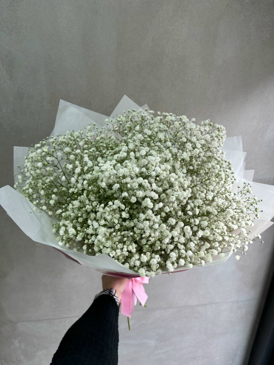 Облако любви из белой гипсофилы