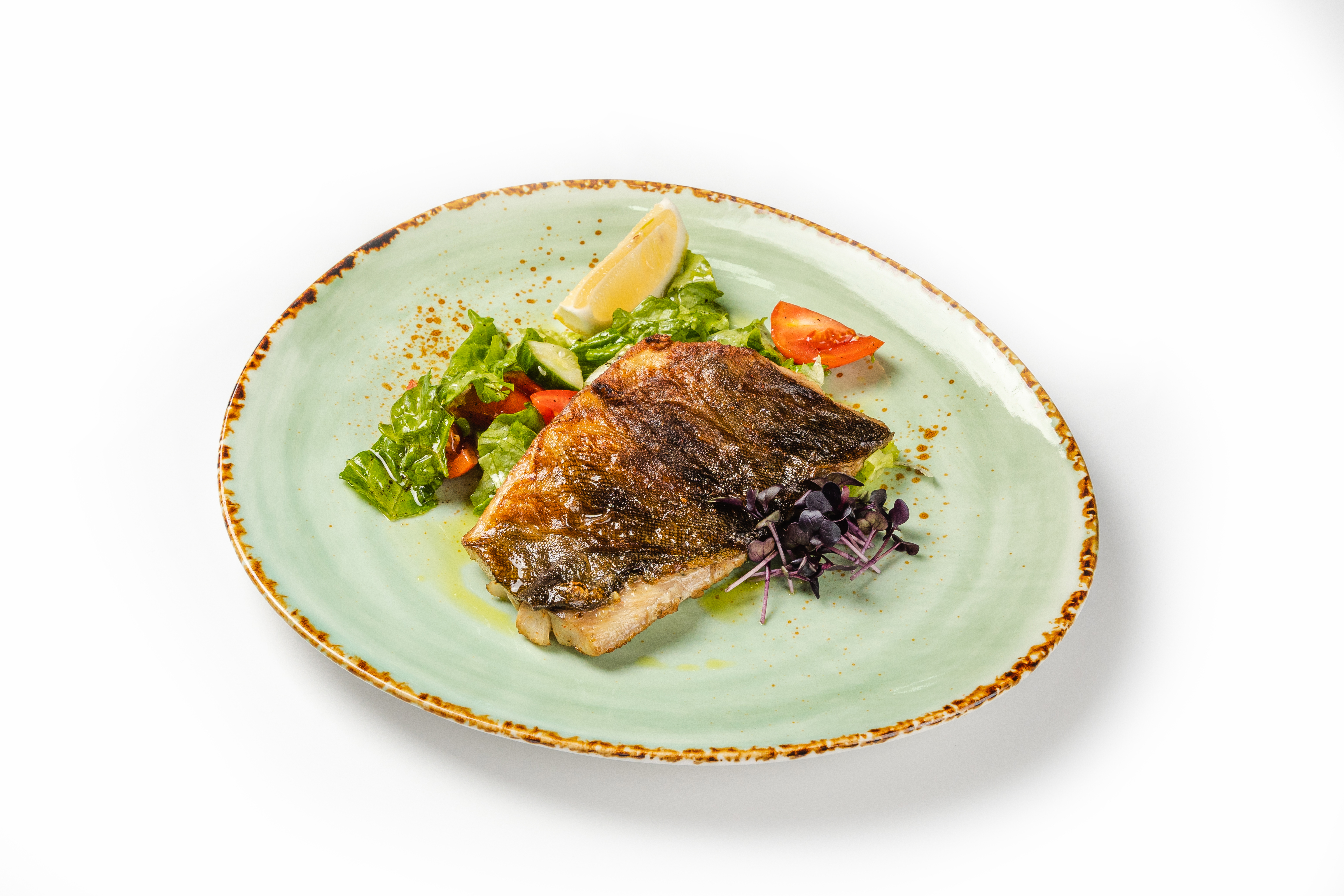 Терпуг на гриле 