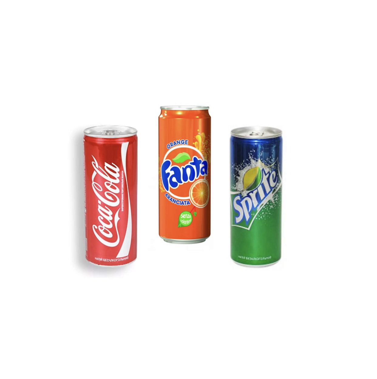 Coca-cola Fanta Sprite