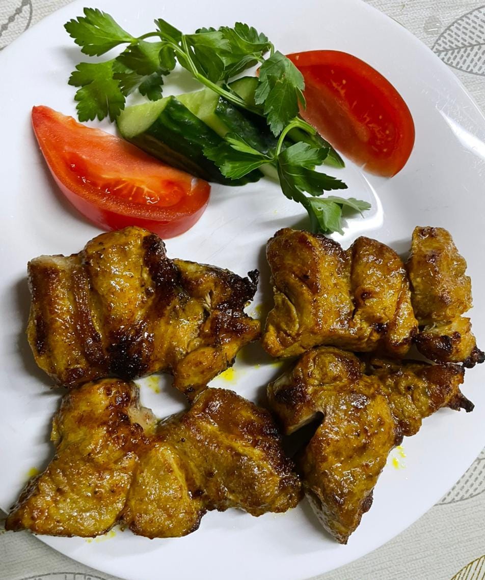 Шашлык из свиной шейки
