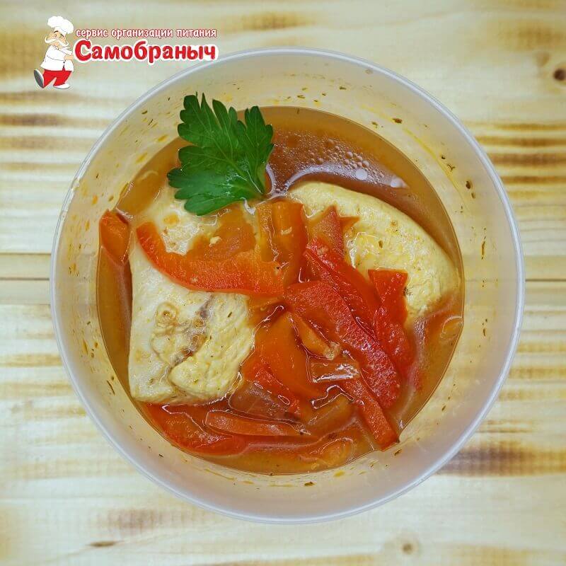 Диетическая курочка с зеленью 100гр.