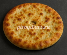 Осетинский пирог с сыром и шпинатом 28см