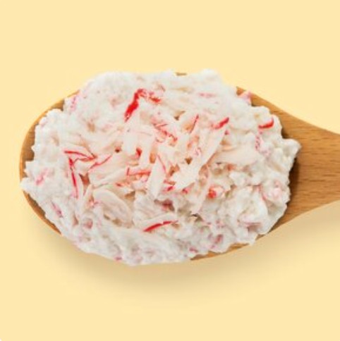 Крабовое мясо с майонезом