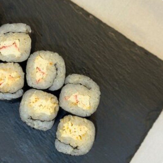 Мини-ролл с крабом