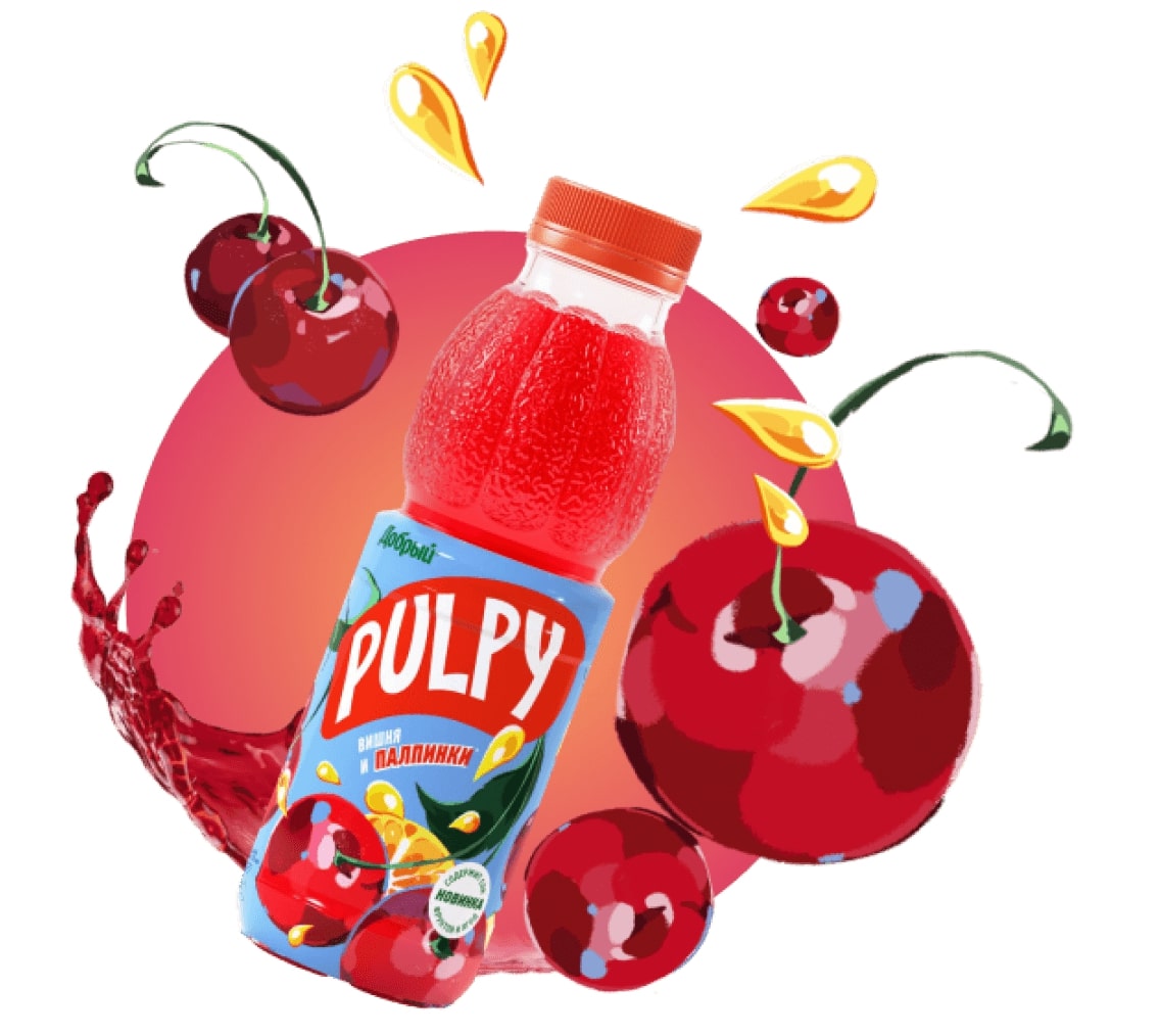 Pulpy  1 л