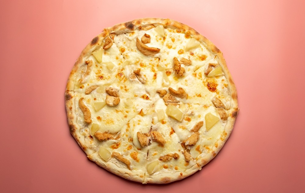 Пицца Мясо Ананас 33см