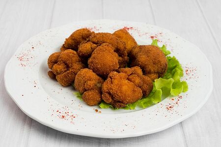 Цветная капуста в сухарях