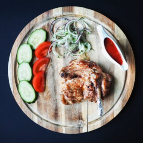 Шашлык из куриного окорока по-турецки