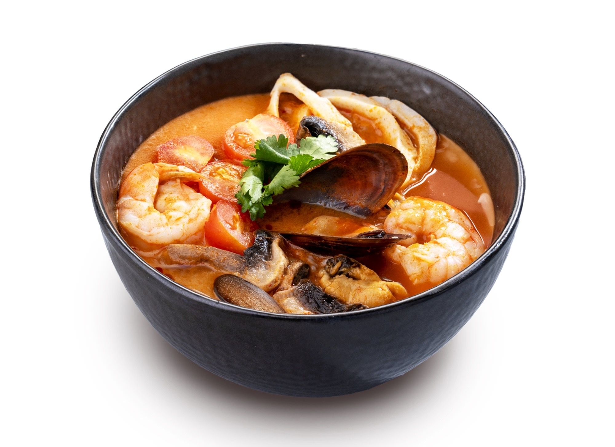 Том Ям с морепродуктами