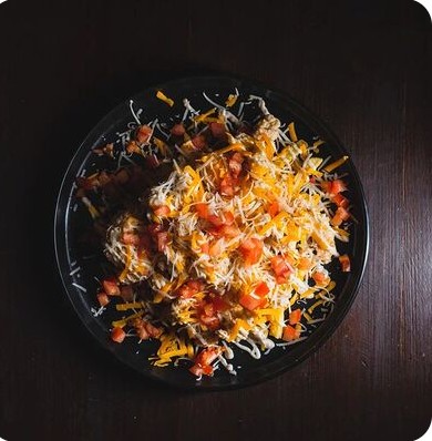 Сырный картофель