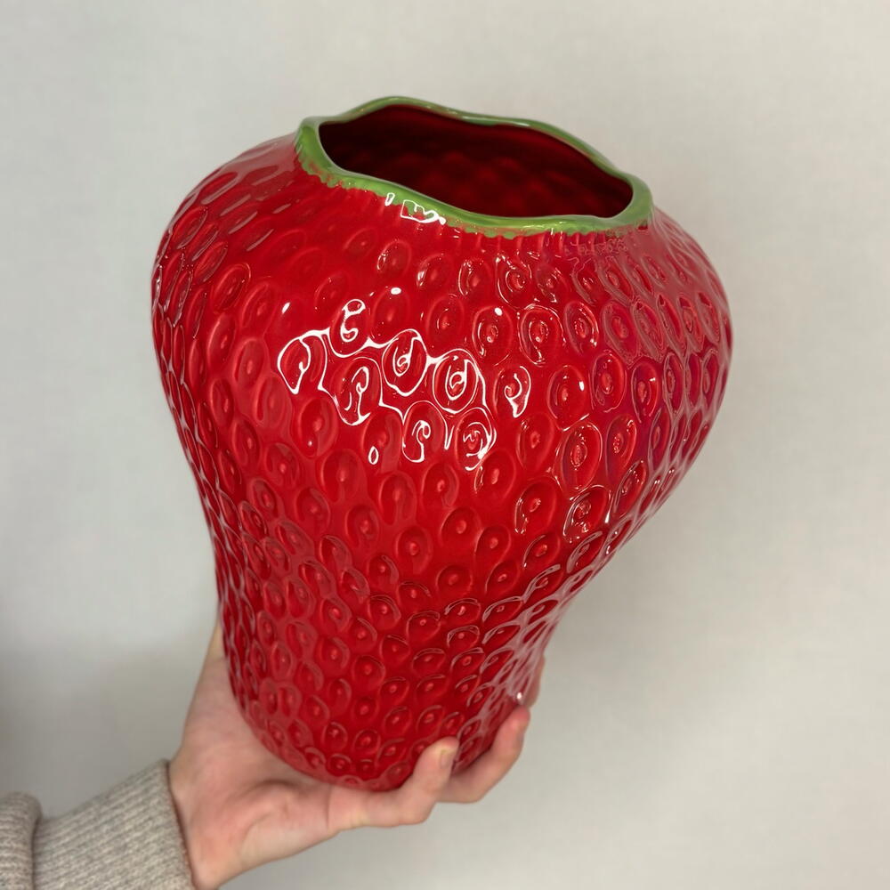 Ваза Клубничка крaснaя L