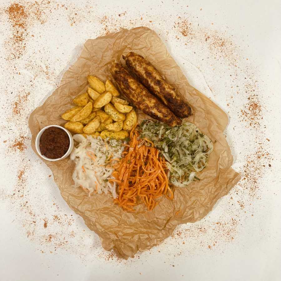 "На одного" со свиной люляшкой