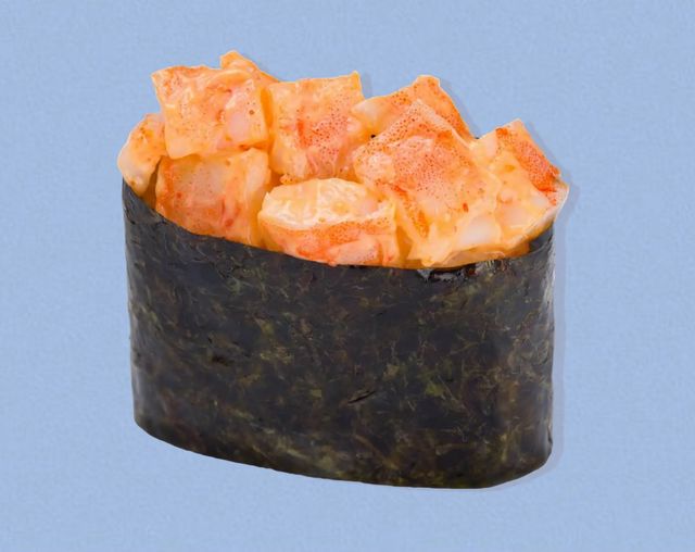 Гункан с креветкой