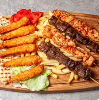 Микс гриль XXL С картофелем фри