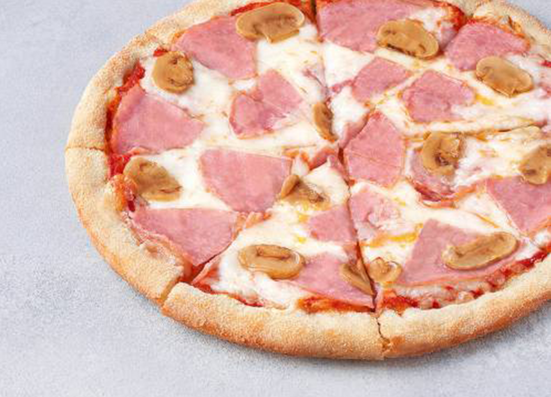 Пицца Прошутто Фунги 25 см на тонком