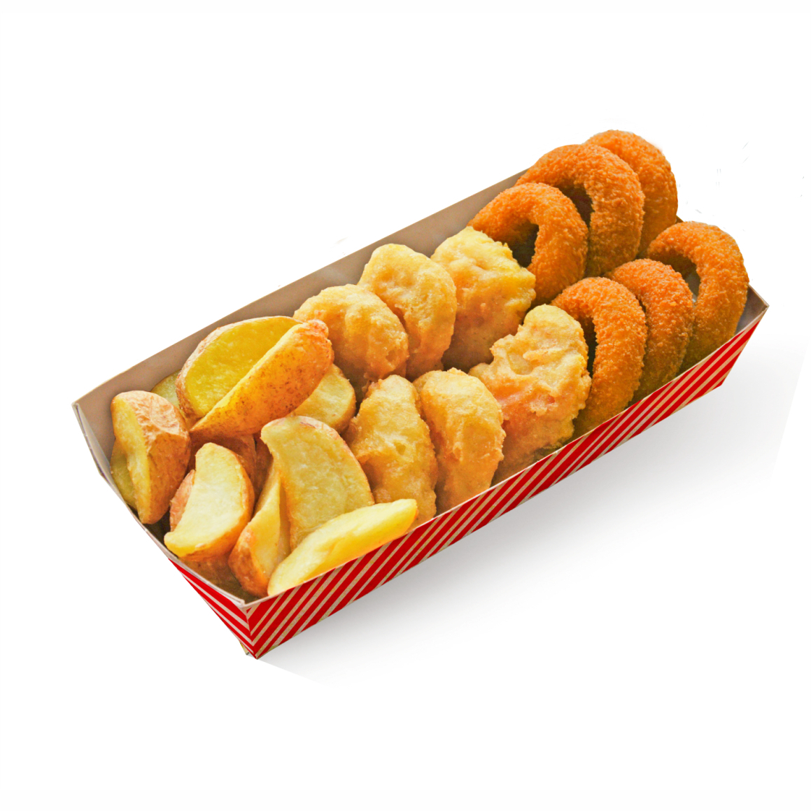 Бокс закусок с луковыми кольцами