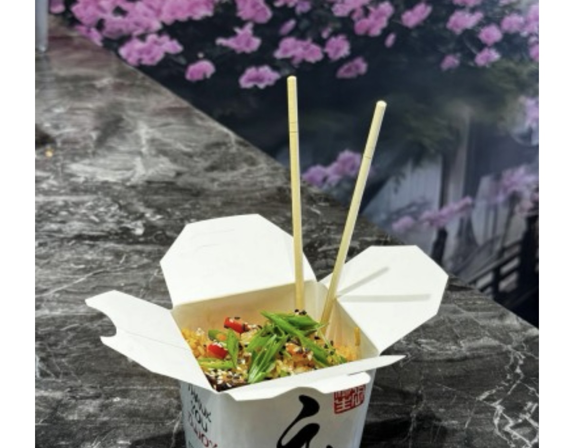 Wok рис с овощами 