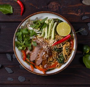 Лапша по-сингапурски