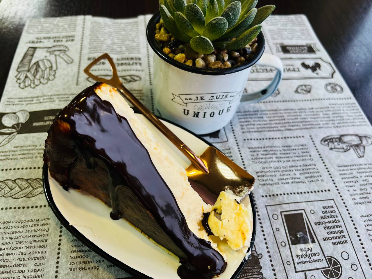 Чизкейк Сан-Себастьян