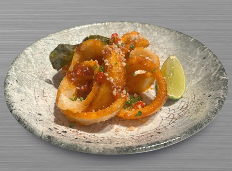 Кальмар в пряном соусе