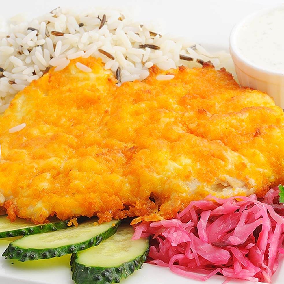 Свинина в сырной корочке