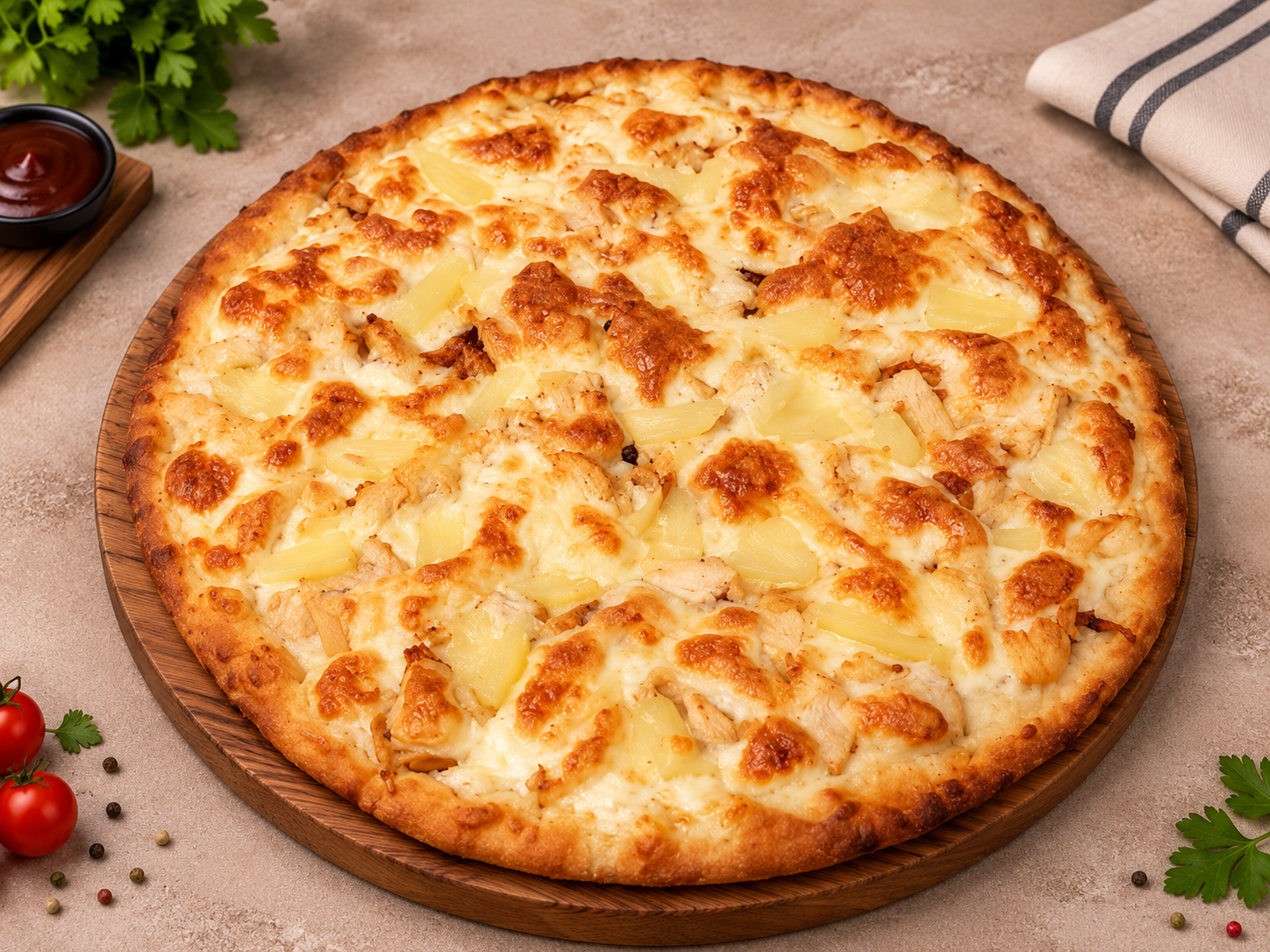 Тропическая курица 25 см