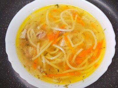 Суп-лапша куриный