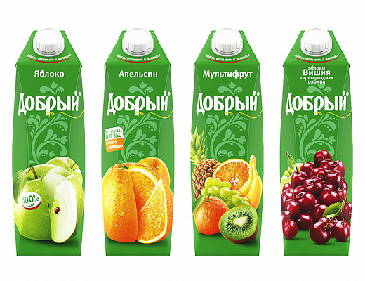 Соки в ассортименте 1л