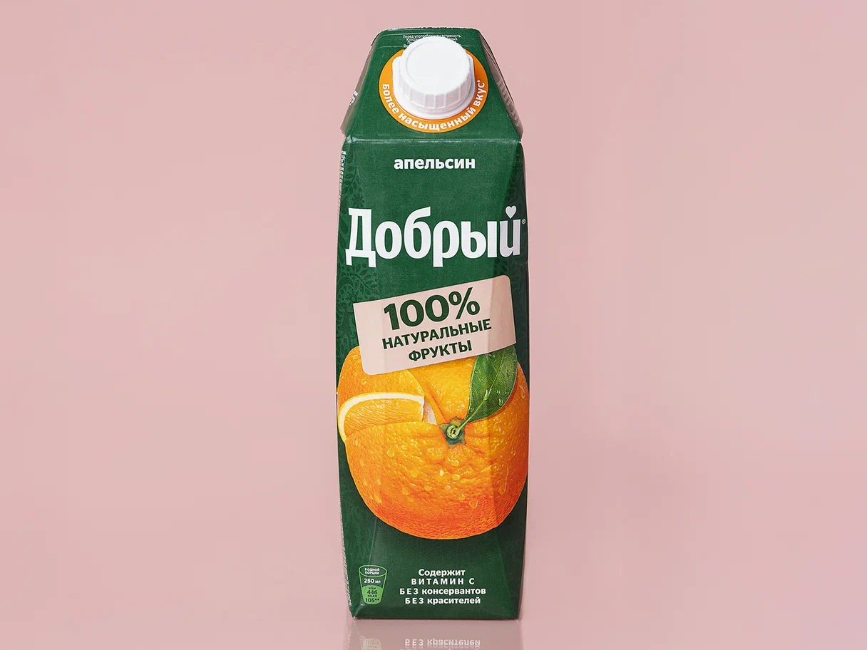 Сок "Добрый" апельсин 1л