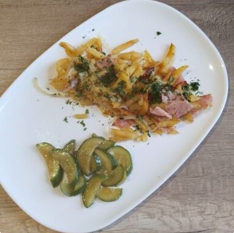 Жареха с беконом