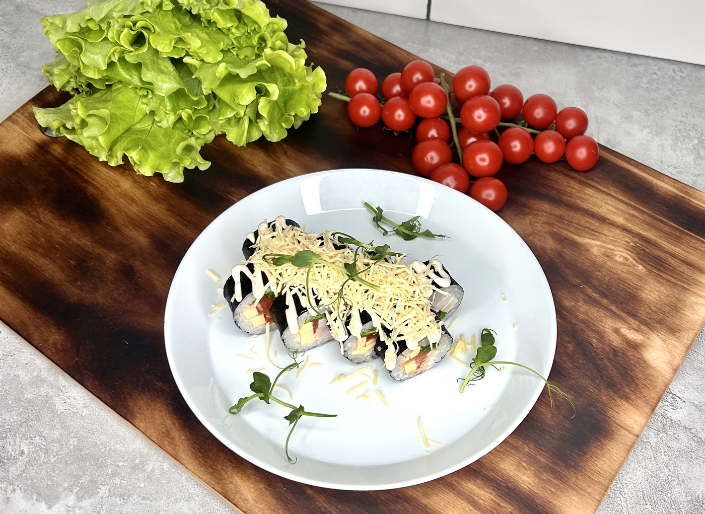 Рол цезарь с курцей