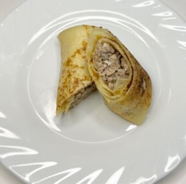 Блинчик с мясом