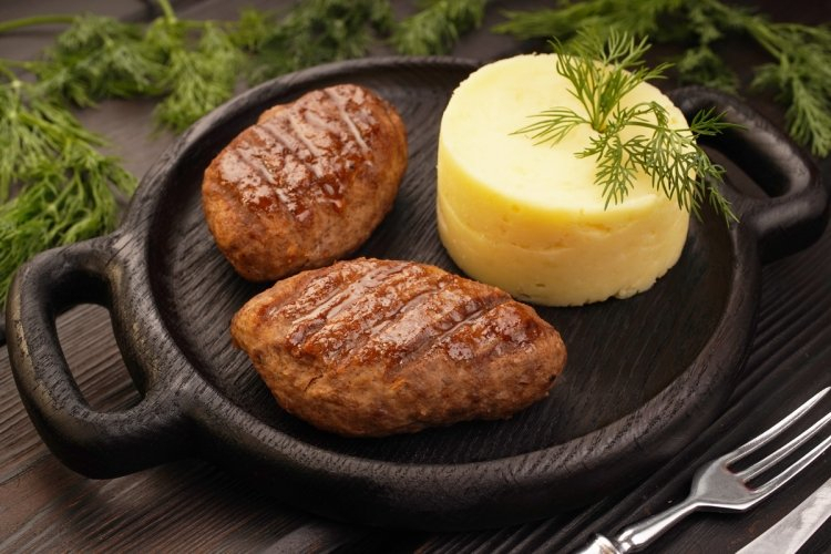 Котлета говядина и свинина 350гр