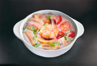 Суп Том Ям креветки