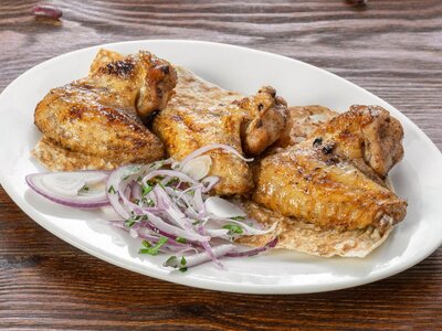 Шашлык из куриных крылышек