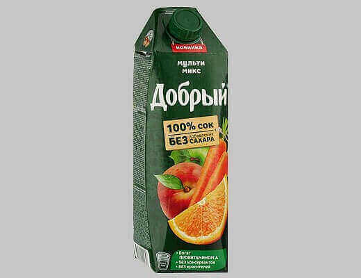 Нектар ДОБРЫЙ бодрый микс, 1л