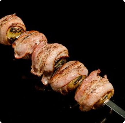 Картофель с беконом