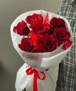 Букет "Клубничный зефир"