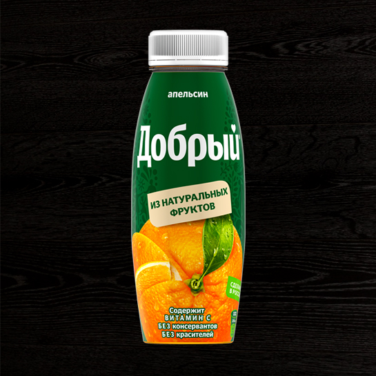 Сок Добрый 0,33 Апельсин