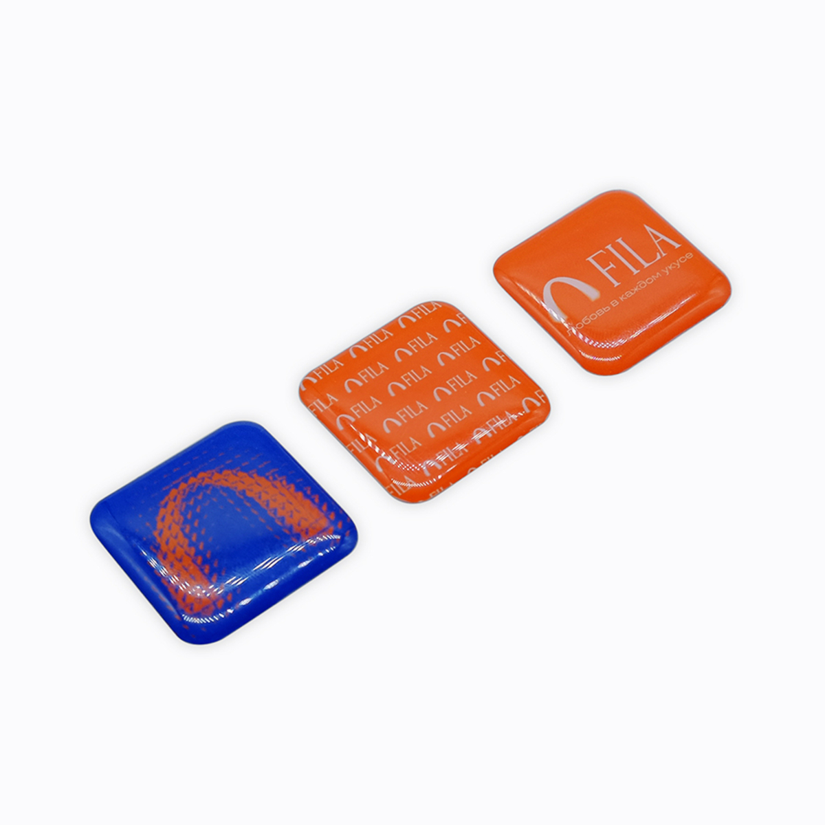 Фирменные наклейки "FILA"