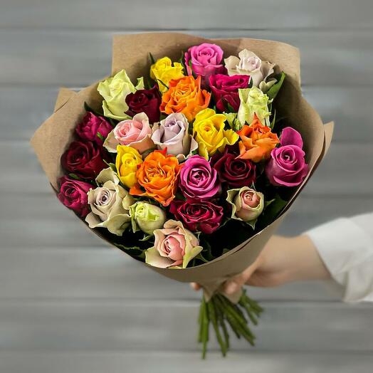 Разноцветный букет