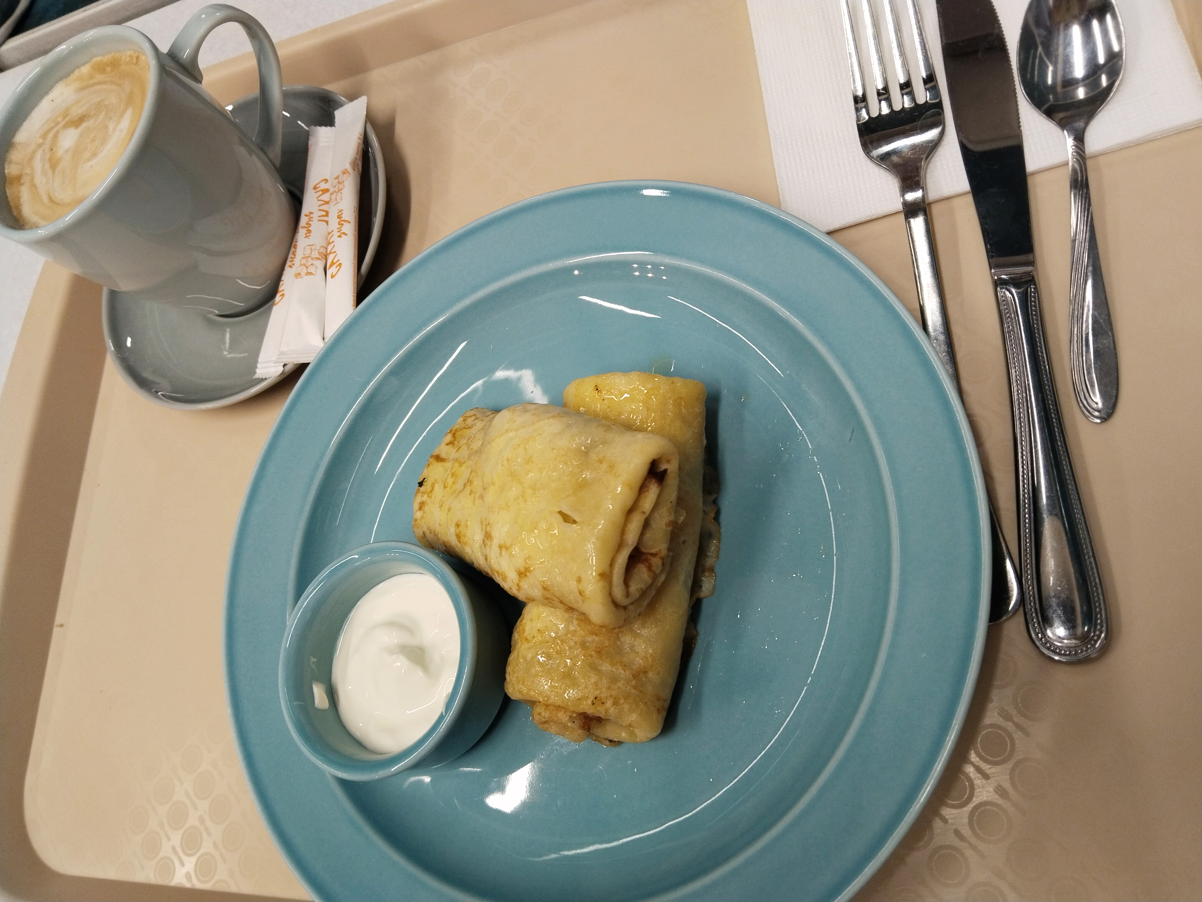 Блинчики с мясом