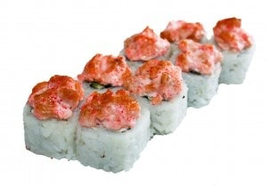 Запеченный с лососем