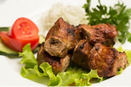Шашлык из свиной шейки