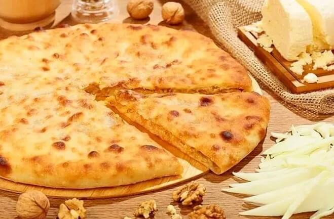 Пирог с капуст, сыр, грец.орех. (550 гр)