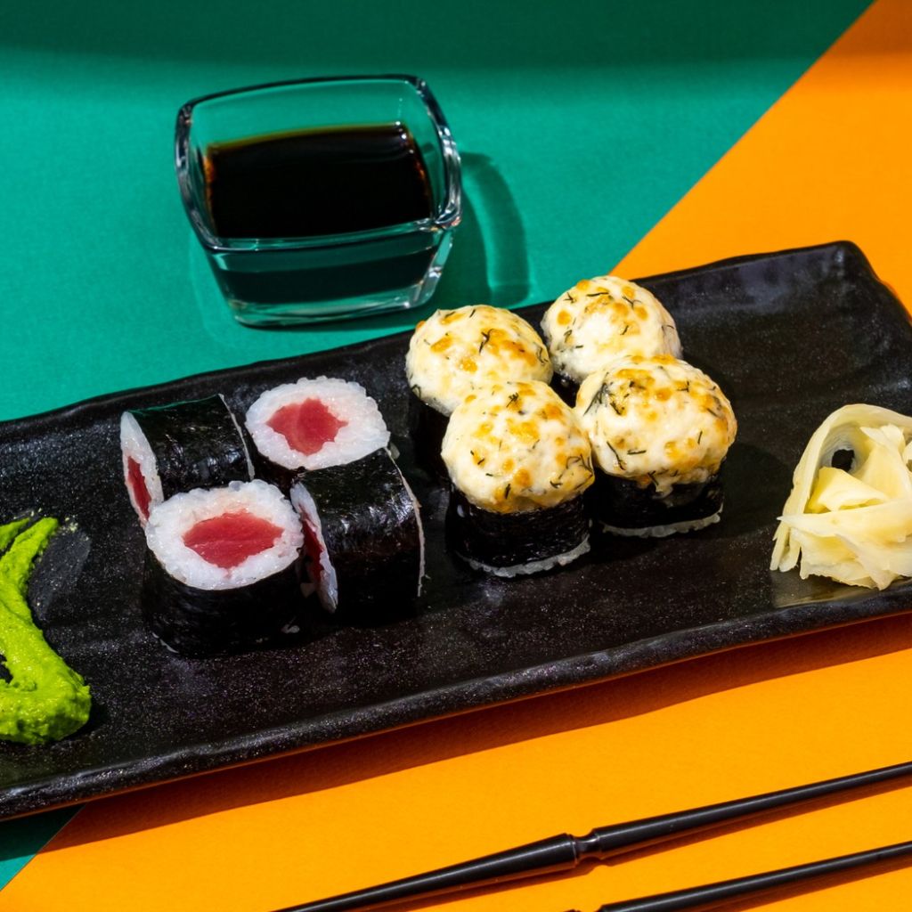 Запеченные маки с тунцом