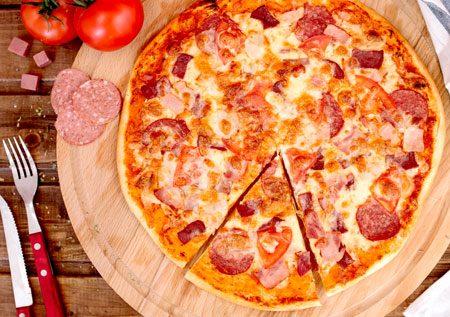 Пицца Мясная Де Люкс