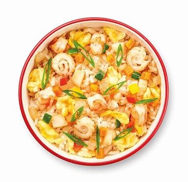Тяхан с морепродуктами