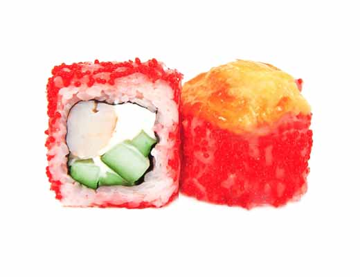 Запечённый ролл Эби яки