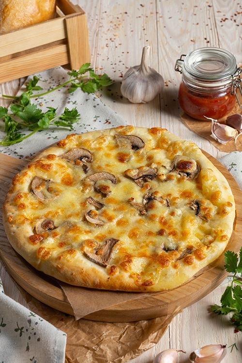 Хачапури с трюфельным маслом